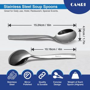 CAMRI Soup Spoon C4 <br>Pack of 6