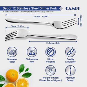 CAMRI Dinner Fork C61 <br>Pack of 6