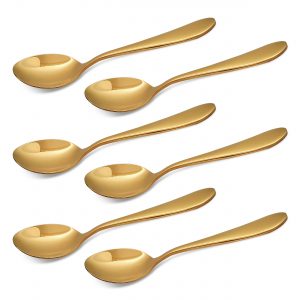 CAMRI Tea Spoon C61 Gold <br>Pack of 6